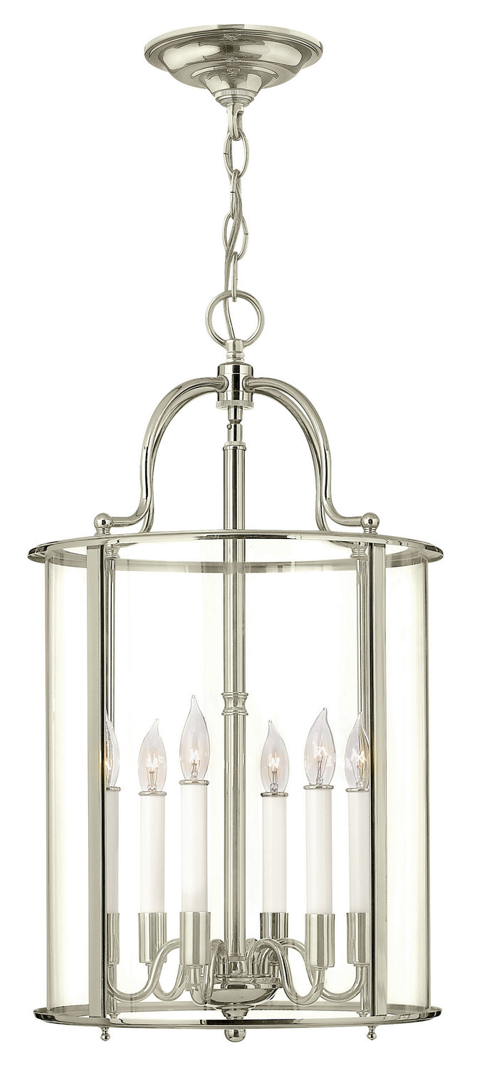 Hinkley Gentry 3478PN Pendant Light - Polished Nickel