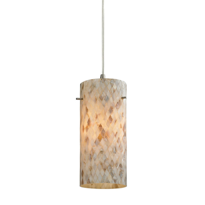Elk Capri 10442/1 Pendant Light - Satin Nickel