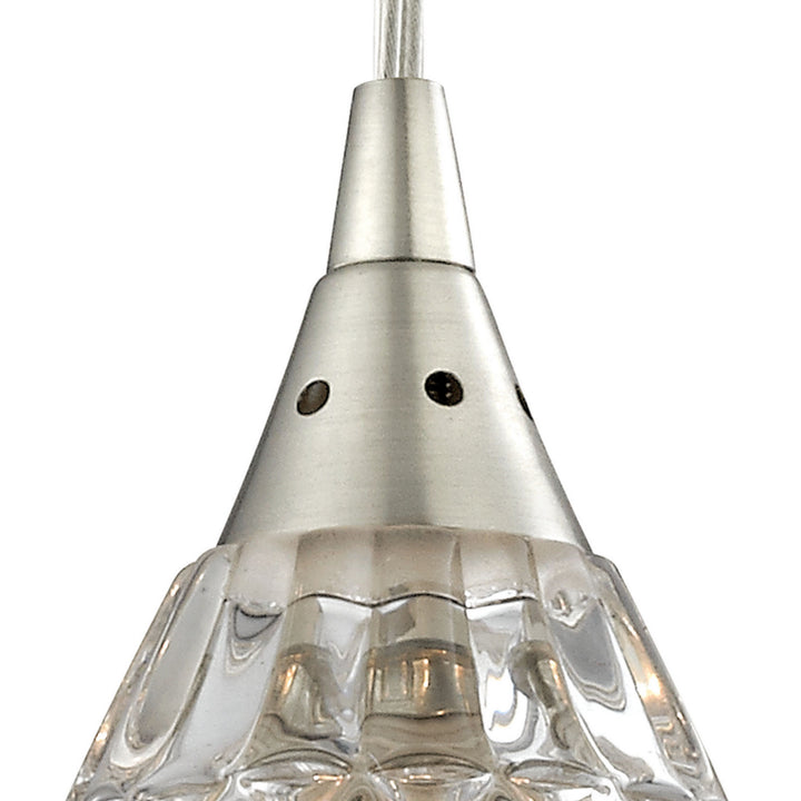 Elk Kersey 10458/6 Pendant Light - Satin Nickel