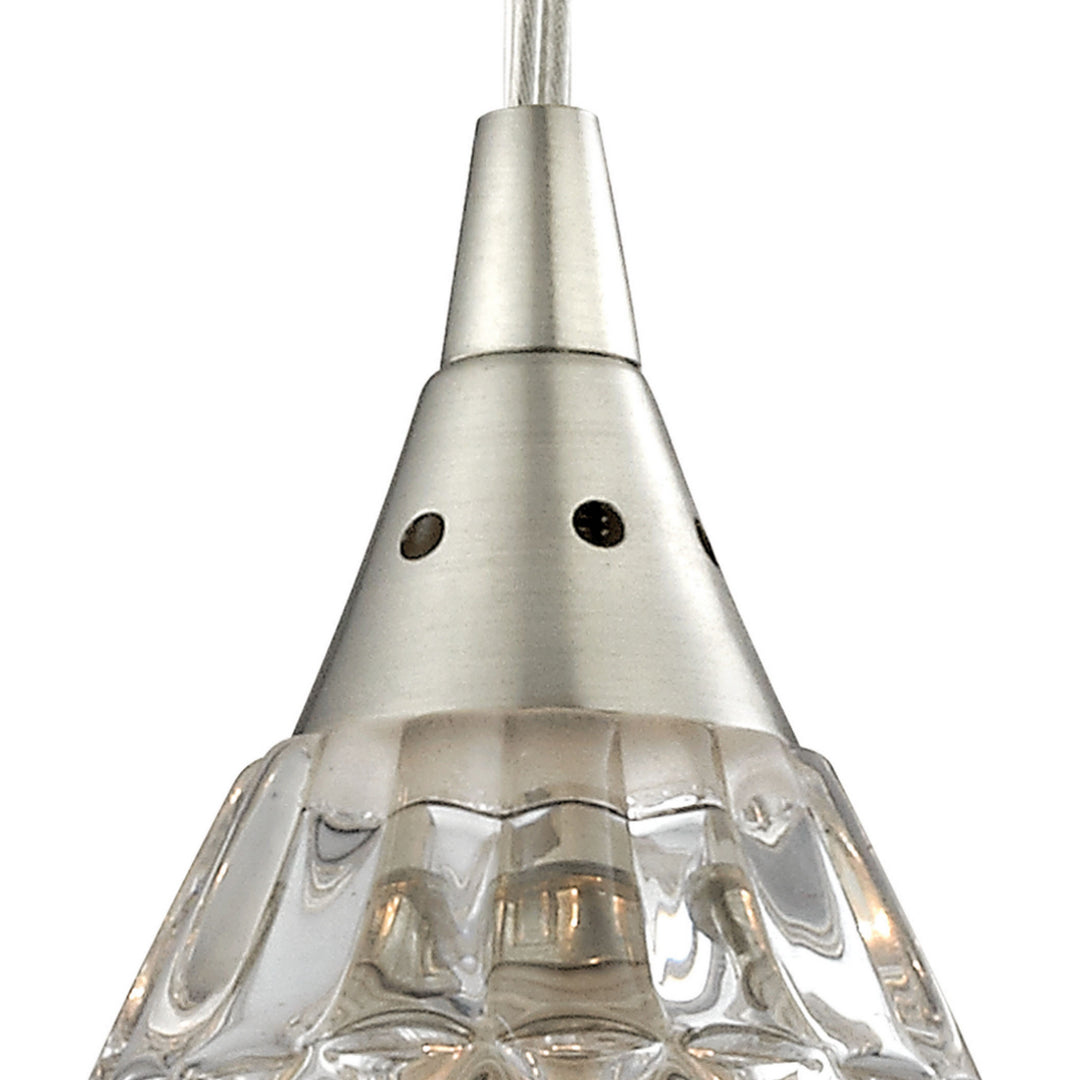 Elk Kersey 10458/6RC Pendant Light - Satin Nickel