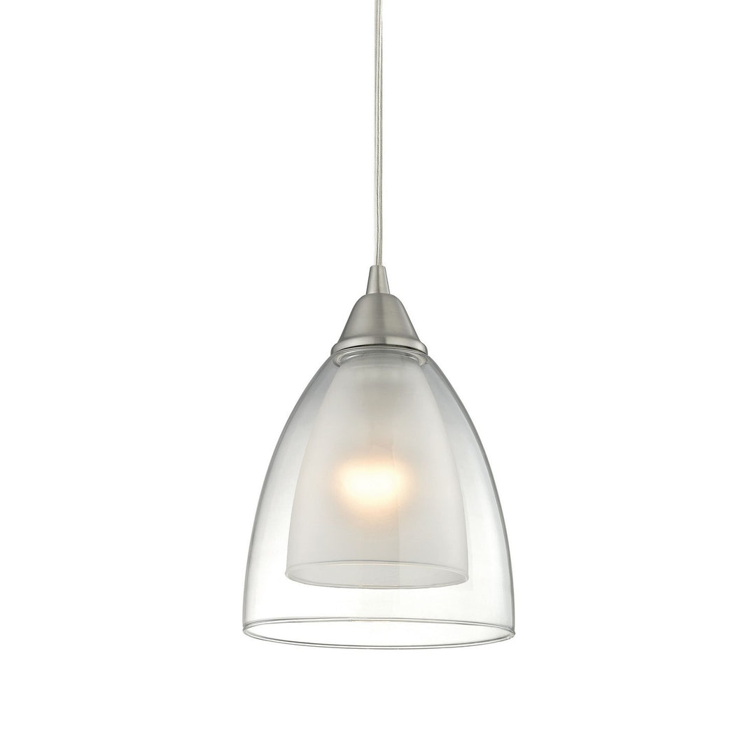 Elk Layers 10464/1 Pendant Light - Satin Nickel
