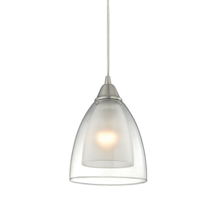 Elk Layers 10464/1 Pendant Light - Satin Nickel