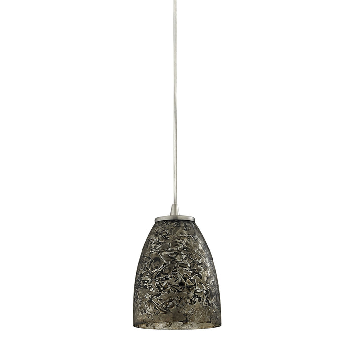 Elk Fissure 10465/1BRF Pendant Light - Satin Nickel
