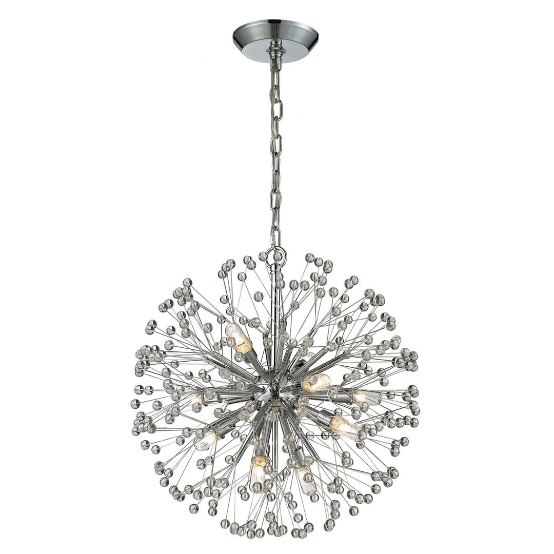 Elk Starburst 11545/9 Chandelier Light - Polished Chrome