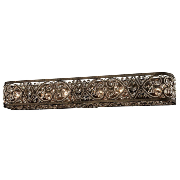 Elk Amherst 11587/6 Bath Vanity Light 34 in. wide - Antique Bronze
