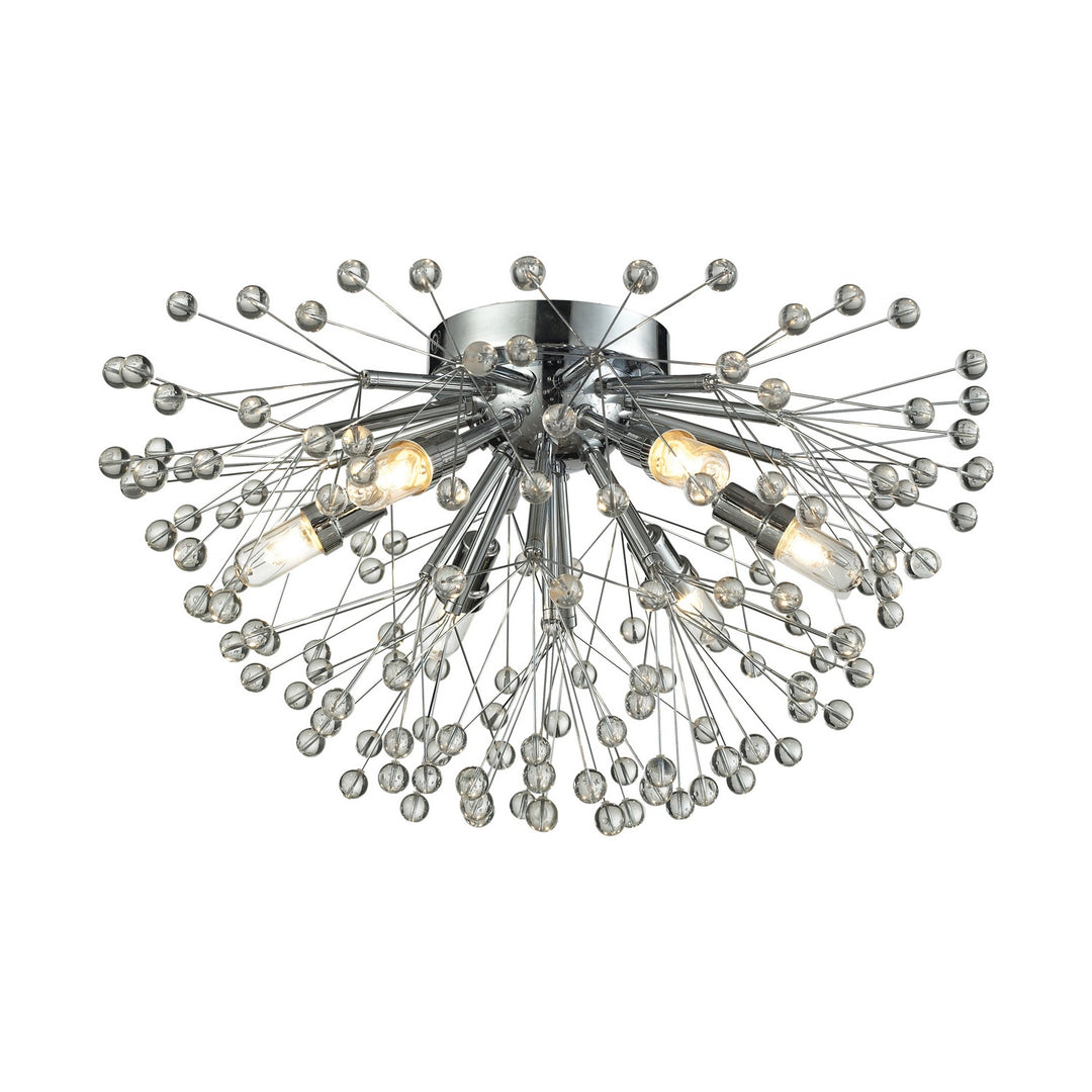 Elk Starburst 11830/6 Ceiling Light - Polished Chrome