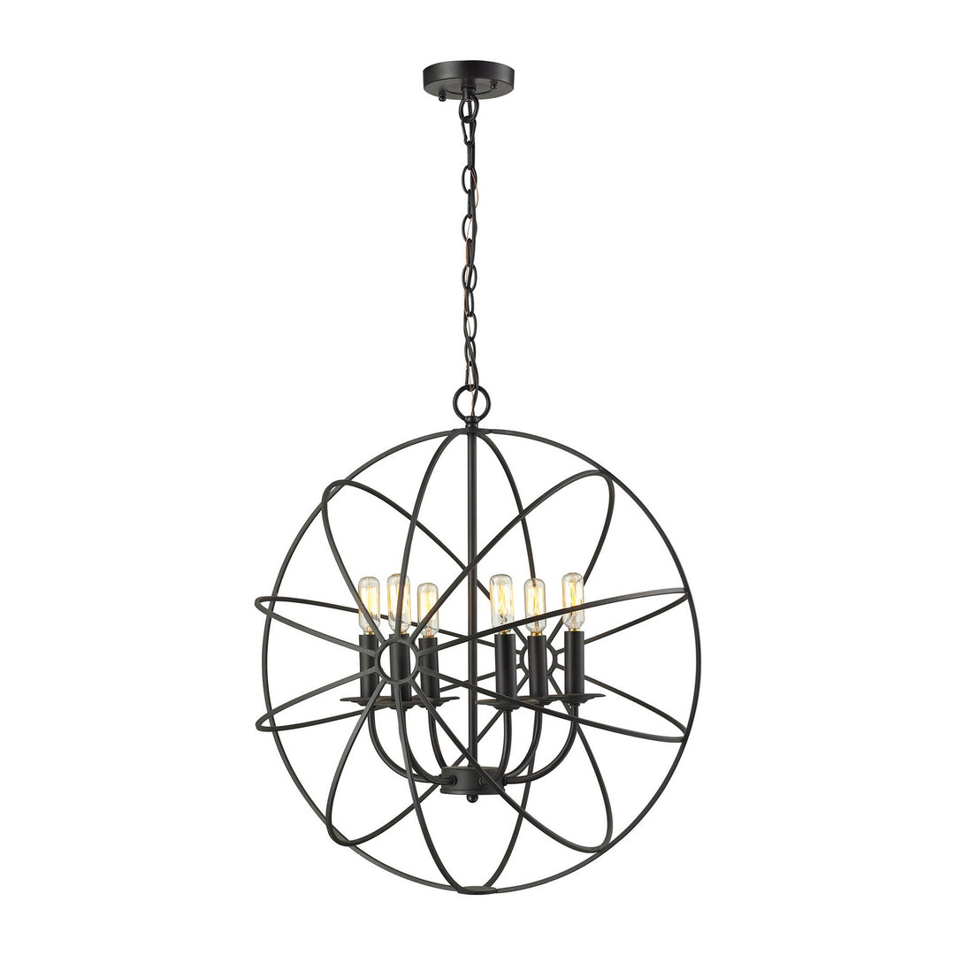 Elk Yardley 14244/6 Chandelier Light - Oil Rubbed Bronze