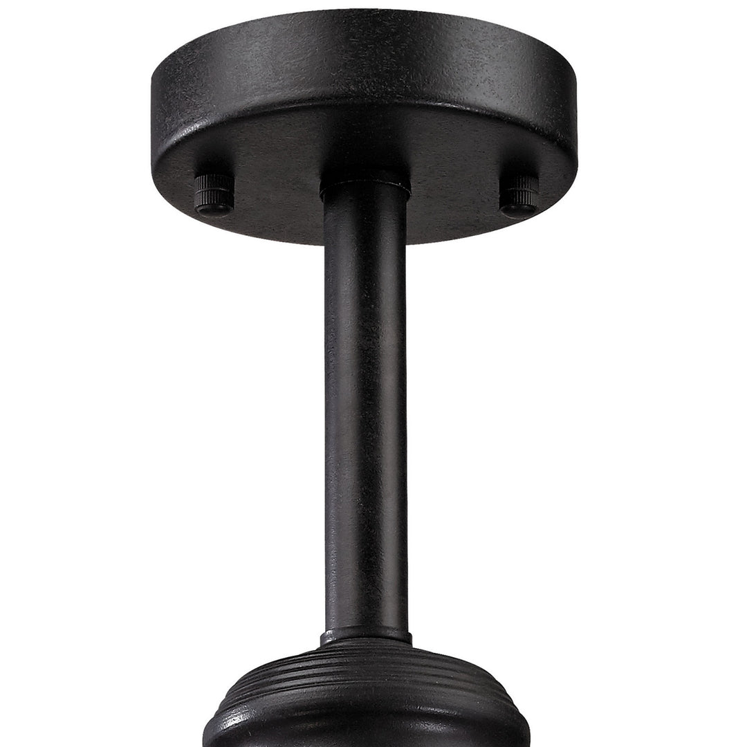 Elk Glendora 14259/5 Ceiling Light - Wrought Iron Black