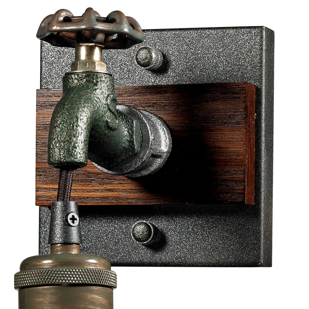 Elk Jonas 14280/1 Wall Sconce Light - Multi Tone Weathered