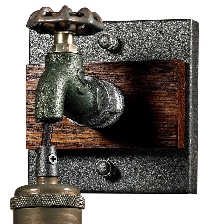 Elk Jonas 14280/1 Wall Sconce Light - Multi Tone Weathered