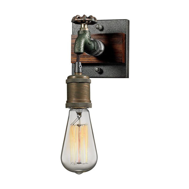 Elk Jonas 14280/1 Wall Sconce Light - Multi Tone Weathered