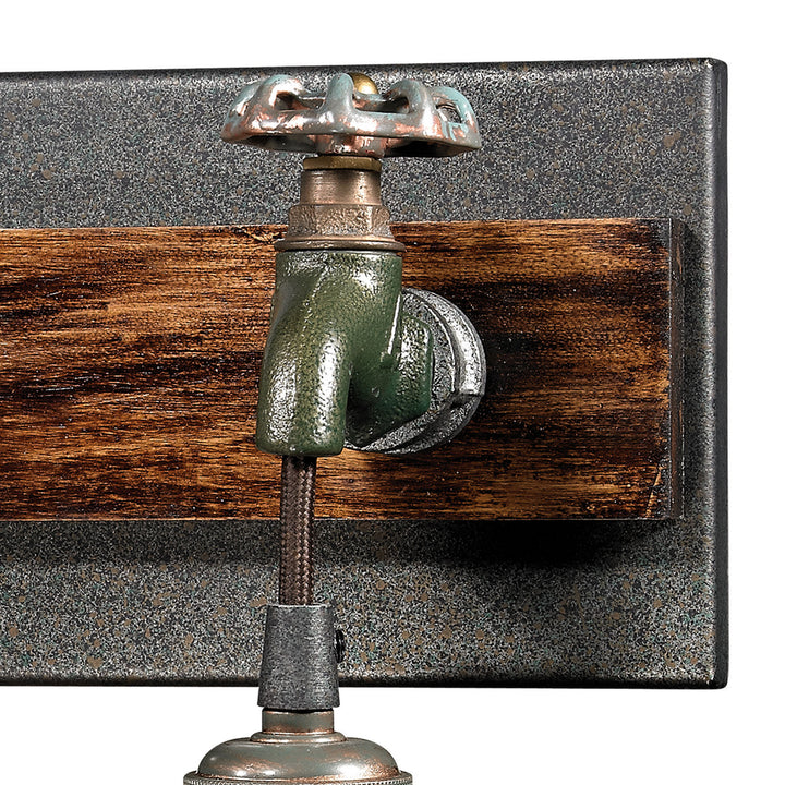 Elk Jonas 14282/3 Bath Vanity Light 19 in. wide - Multi Tone Weathered