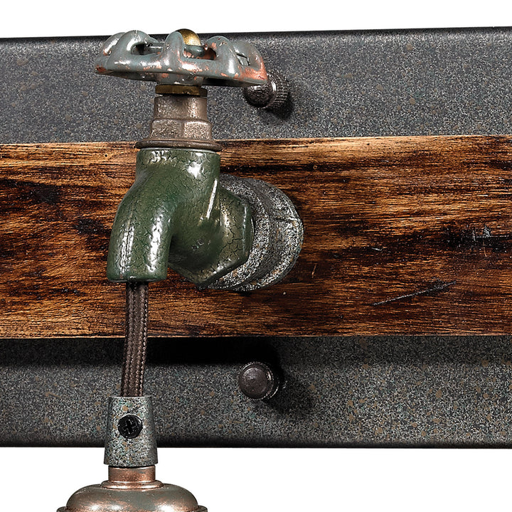 Elk Jonas 14282/3 Bath Vanity Light 19 in. wide - Multi Tone Weathered