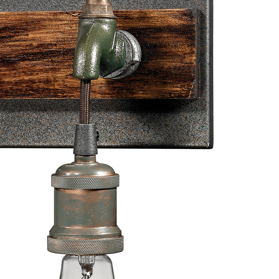 Elk Jonas 14282/3 Bath Vanity Light 19 in. wide - Multi Tone Weathered