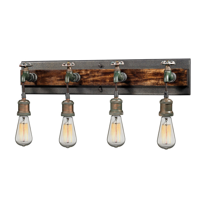 Elk Jonas 14283/4 Bath Vanity Light 26 in. wide - Multi Tone Weathered