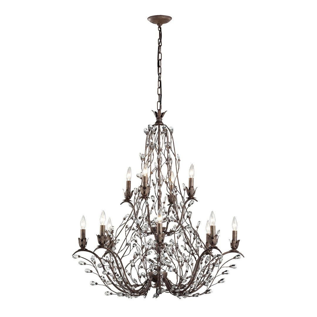 Elk Sagemore 18147/8+4 Chandelier Light - Bronzed Rust