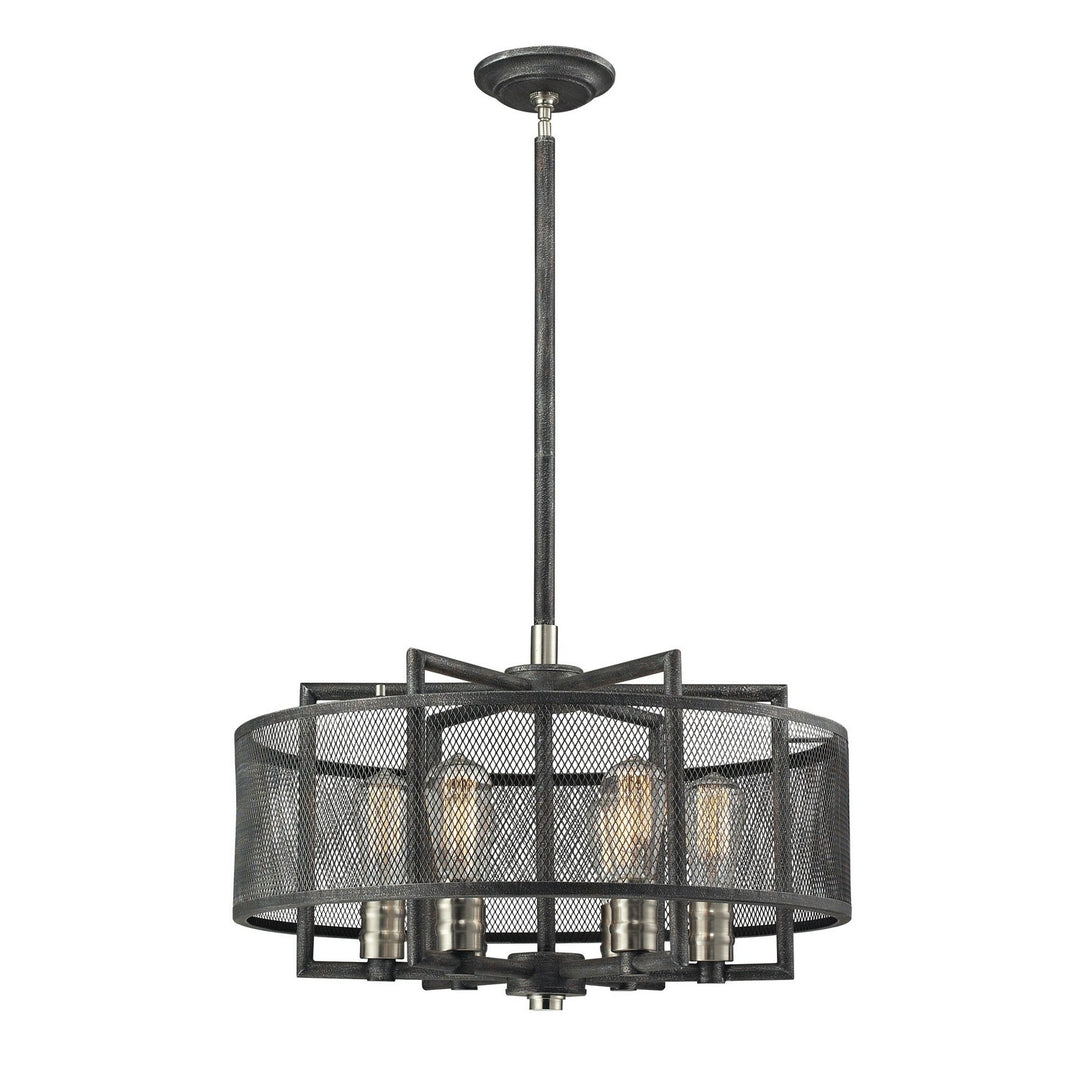 Elk Slatington 31238/6 Chandelier Light - Brushed Nickel