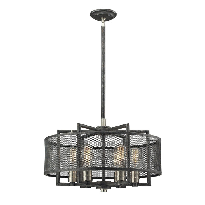 Elk Slatington 31238/6 Chandelier Light - Brushed Nickel