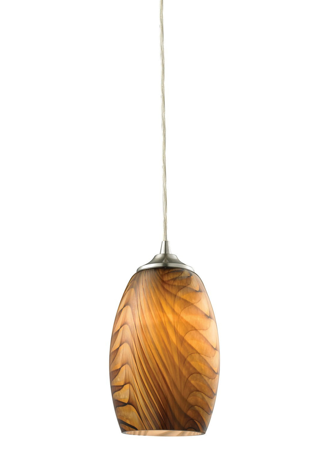 Elk Tidewaters 31630/1 Pendant Light - Satin Nickel