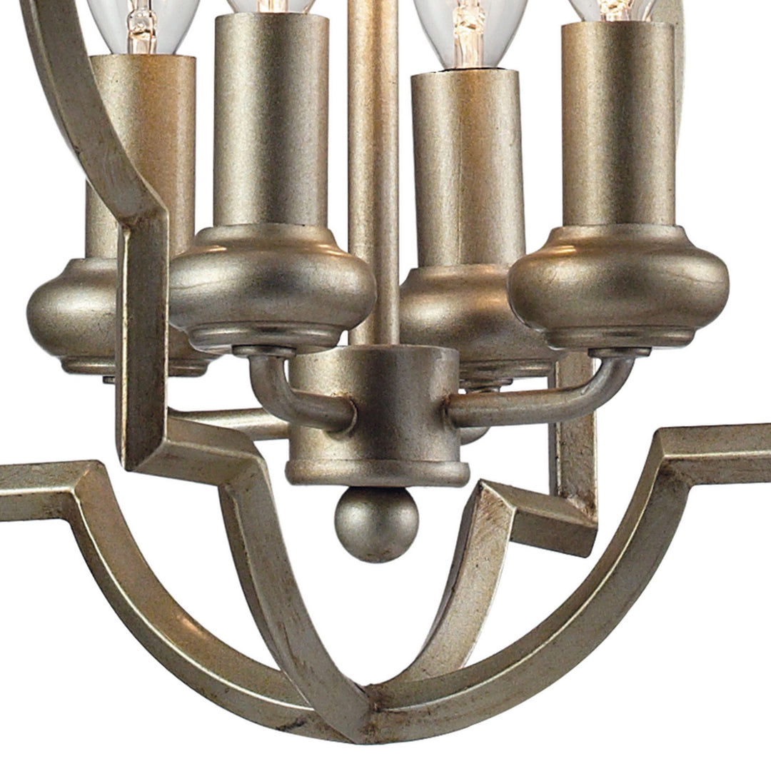 Elk Chandette 31802/4 Chandelier Light - Aged Silver