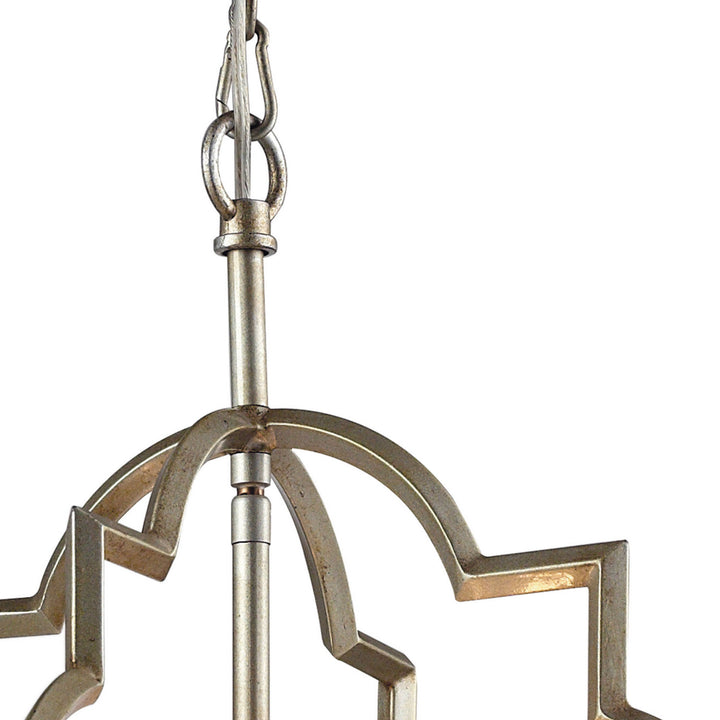Elk Chandette 31802/4 Chandelier Light - Aged Silver