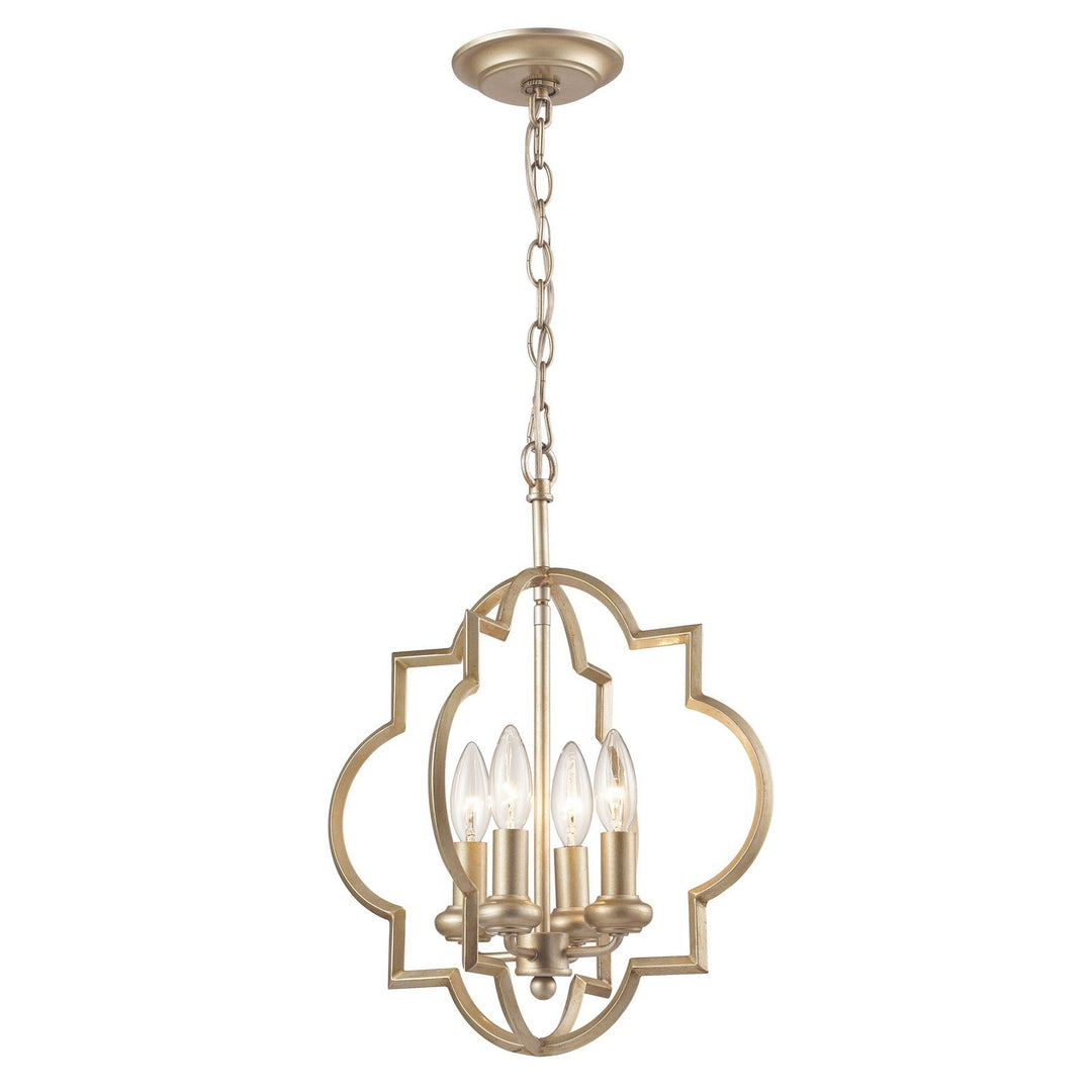 Elk Chandette 31802/4 Chandelier Light - Aged Silver