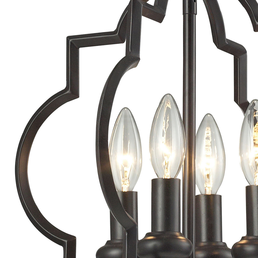 Elk Chandette 31812/4 Chandelier Light - Oil Rubbed Bronze