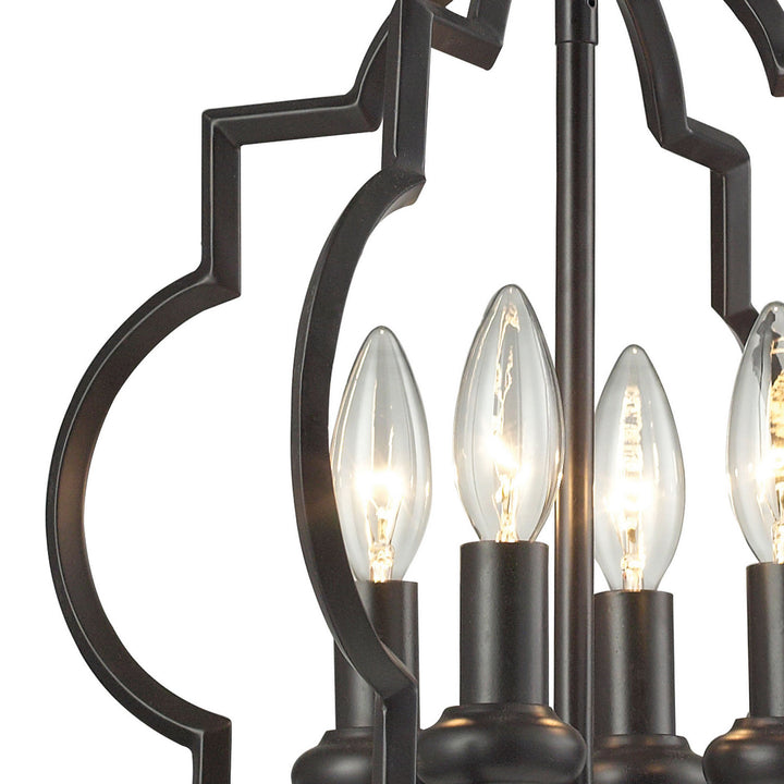 Elk Chandette 31812/4 Chandelier Light - Oil Rubbed Bronze