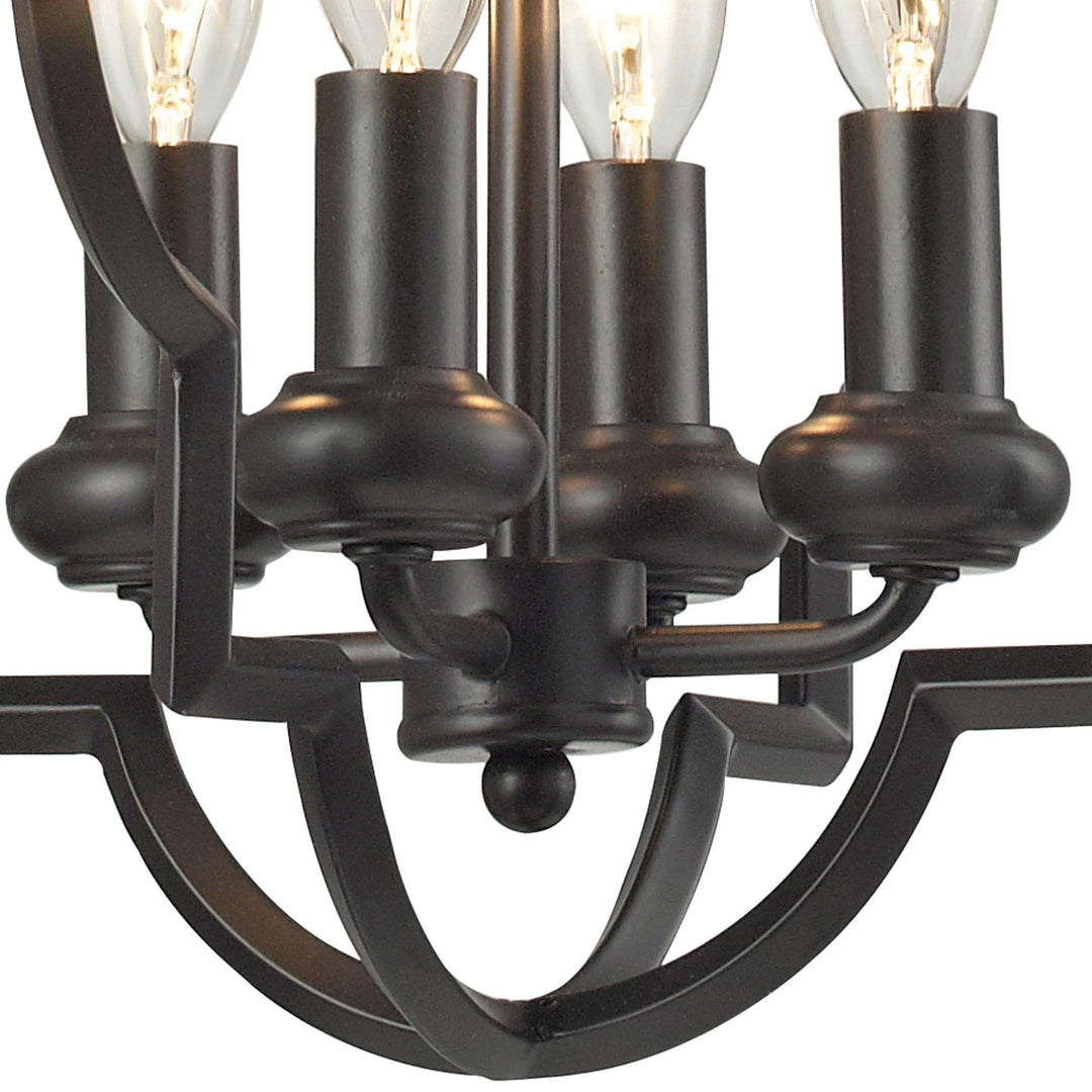 Elk Chandette 31812/4 Chandelier Light - Oil Rubbed Bronze