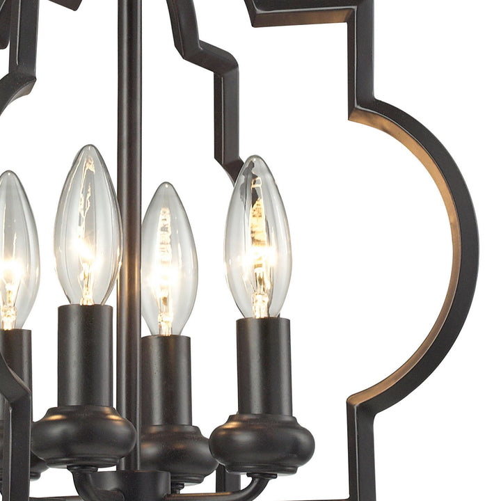 Elk Chandette 31812/4 Chandelier Light - Oil Rubbed Bronze