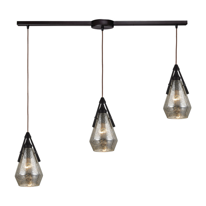 Elk Duncan 46172/3L Pendant Light - Oil Rubbed Bronze