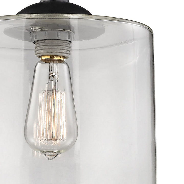 Elk Bergen 46221/1 Pendant Light - Matte Black