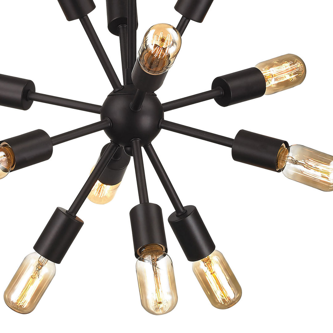 Elk Delphine 46230/12 Chandelier Light - Oil Rubbed Bronze