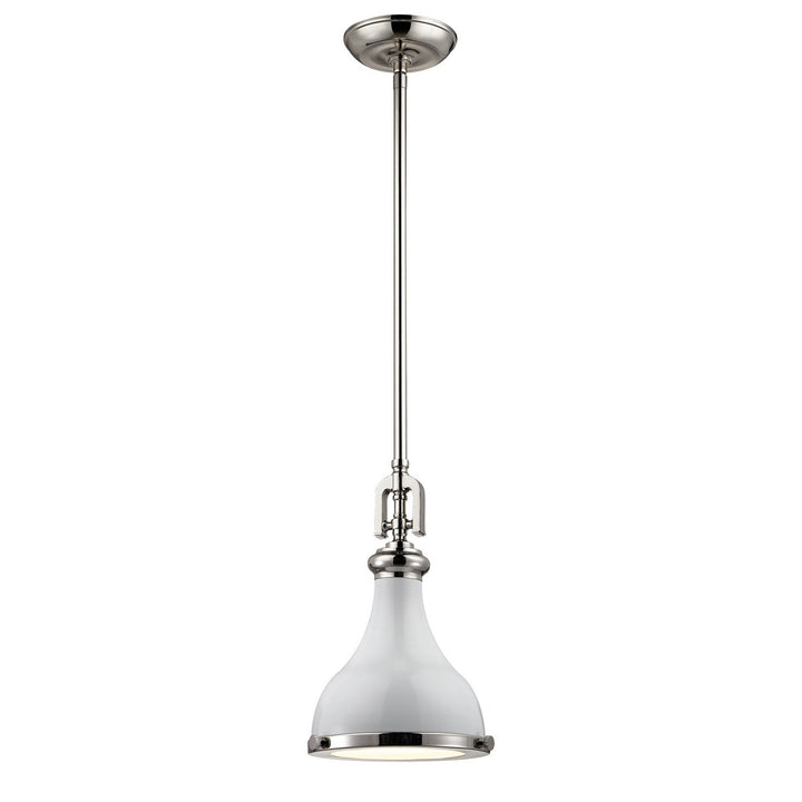 Elk Rutherford 57040/1 Pendant Light - Gloss White