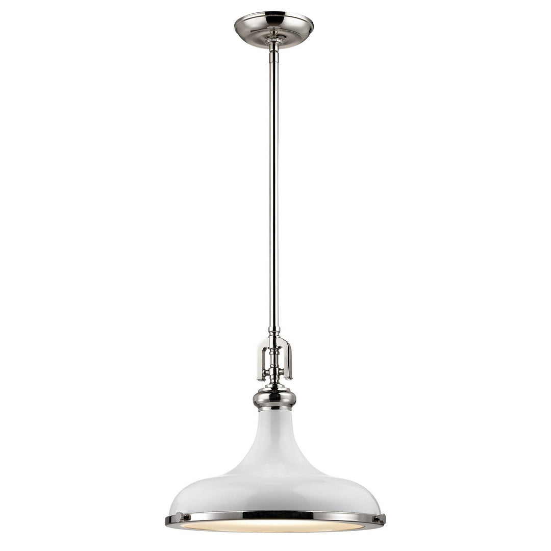 Elk Rutherford 57041/1 Pendant Light - Gloss White