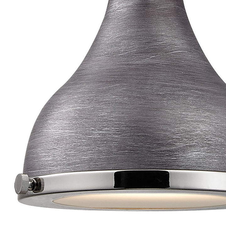 Elk Rutherford 57080/1 Pendant Light - Weathered Zinc