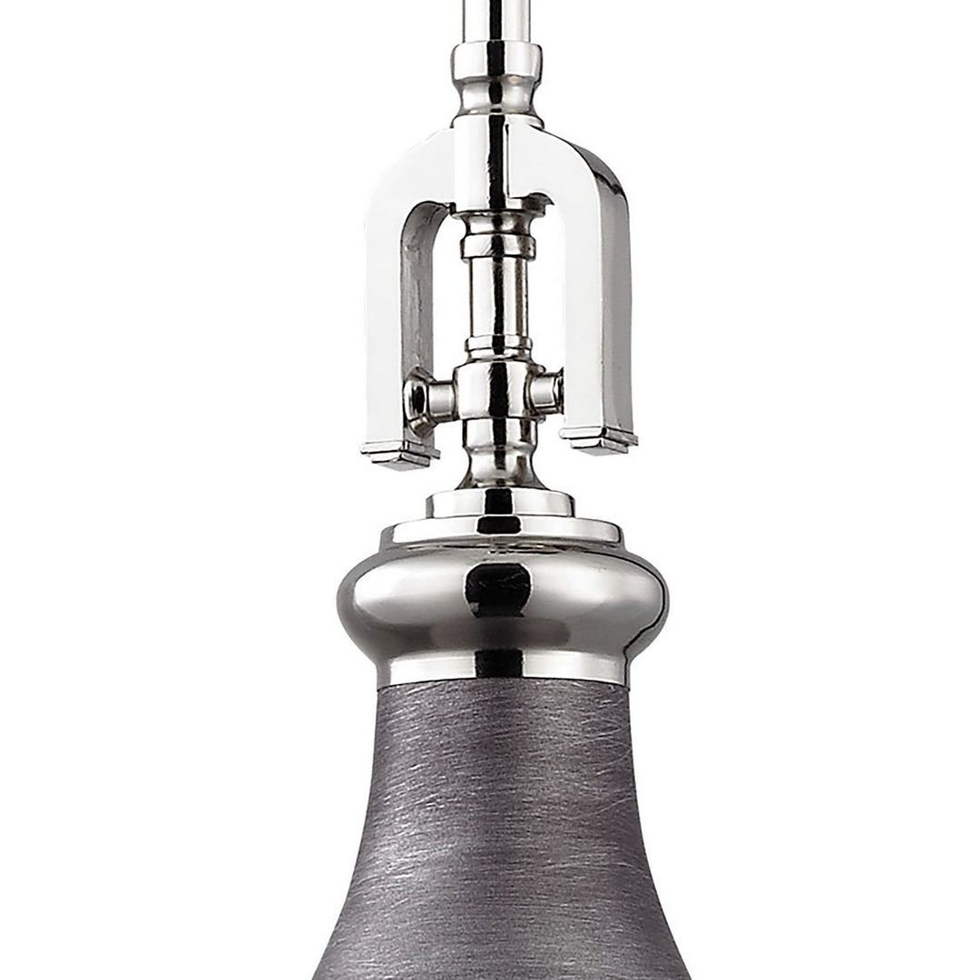 Elk Rutherford 57080/1 Pendant Light - Weathered Zinc
