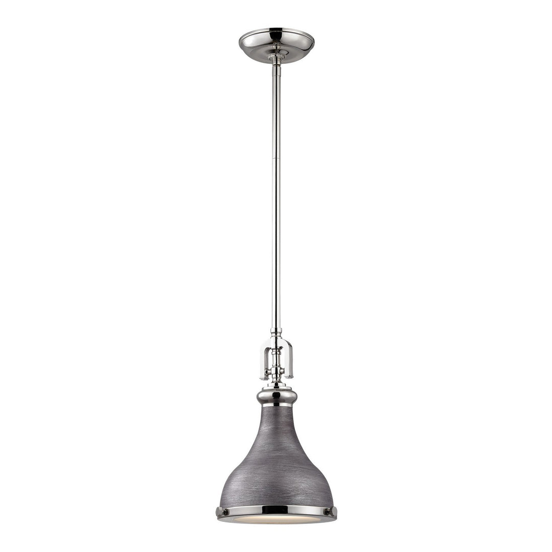 Elk Rutherford 57080/1 Pendant Light - Weathered Zinc