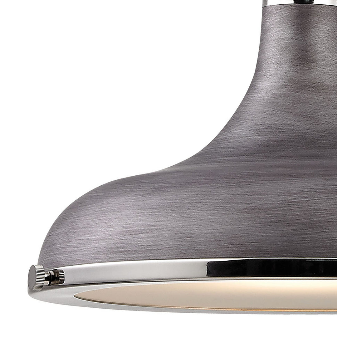 Elk Rutherford 57081/1 Pendant Light - Polished Nickel