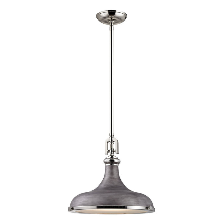 Elk Rutherford 57081/1 Pendant Light - Polished Nickel