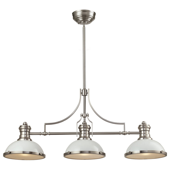 Elk Chadwick 66165-3 Pendant Light - Gloss White