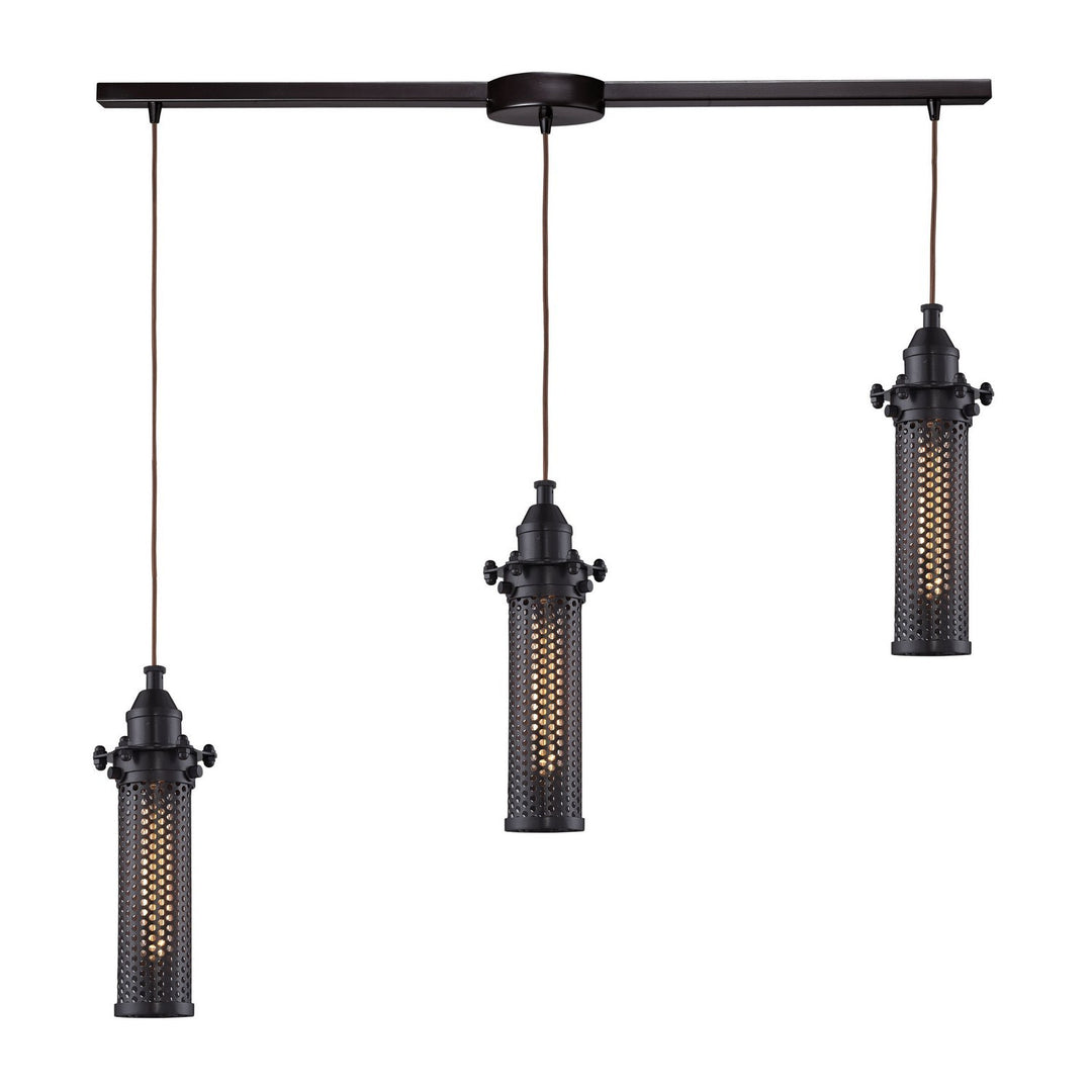 Elk Fulton 66325/3L Pendant Light - Oil Rubbed Bronze