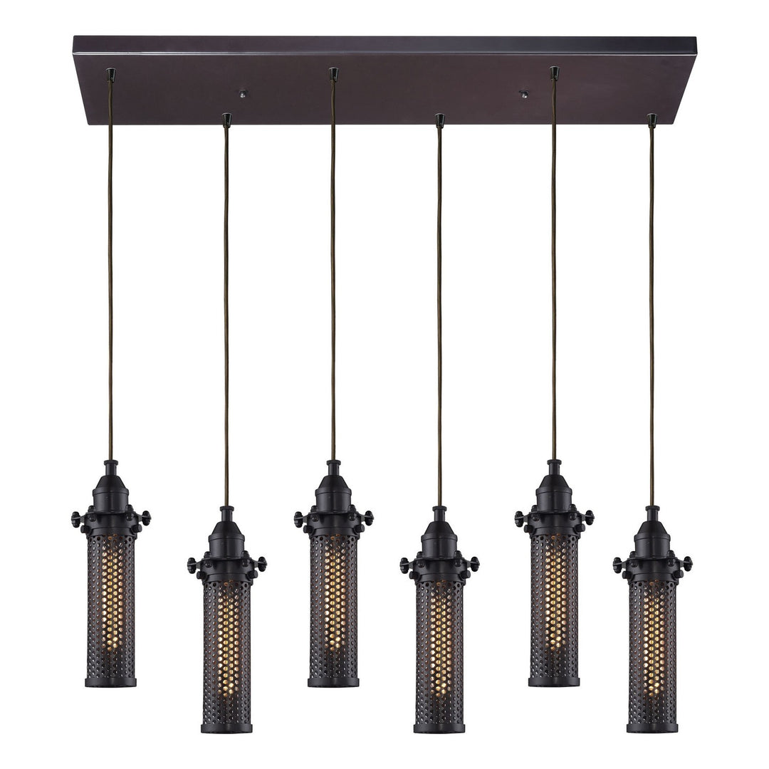 Elk Fulton 66325/6RC Pendant Light - Oil Rubbed Bronze