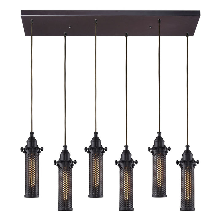 Elk Fulton 66325/6RC Pendant Light - Oil Rubbed Bronze