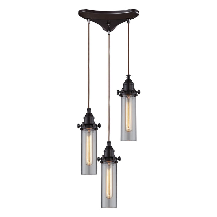 Elk Fulton 66326/3 Pendant Light - Oil Rubbed Bronze