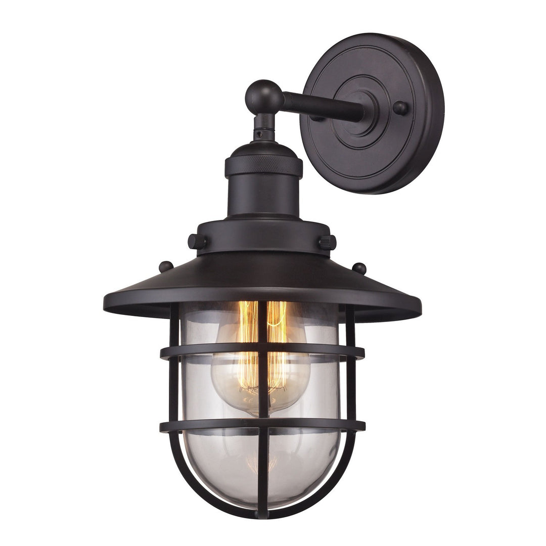 Elk Seaport 66366/1 Wall Sconce Light - Oil Rubbed Bronze