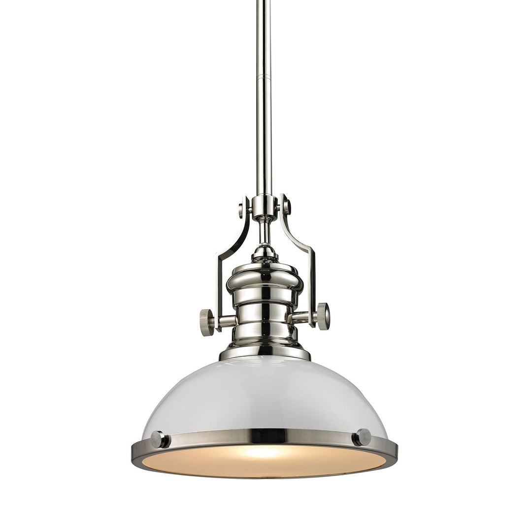 Elk Chadwick 66515-1 Pendant Light - Gloss White