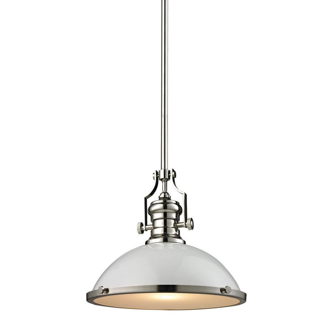 Elk Chadwick 66516-1 Pendant Light - Gloss White