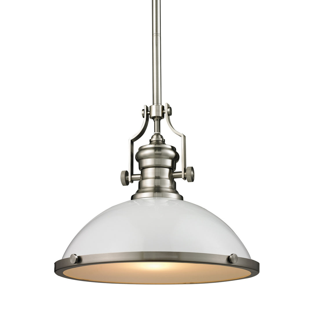 Elk Chadwick 66526-1 Pendant Light - Gloss White