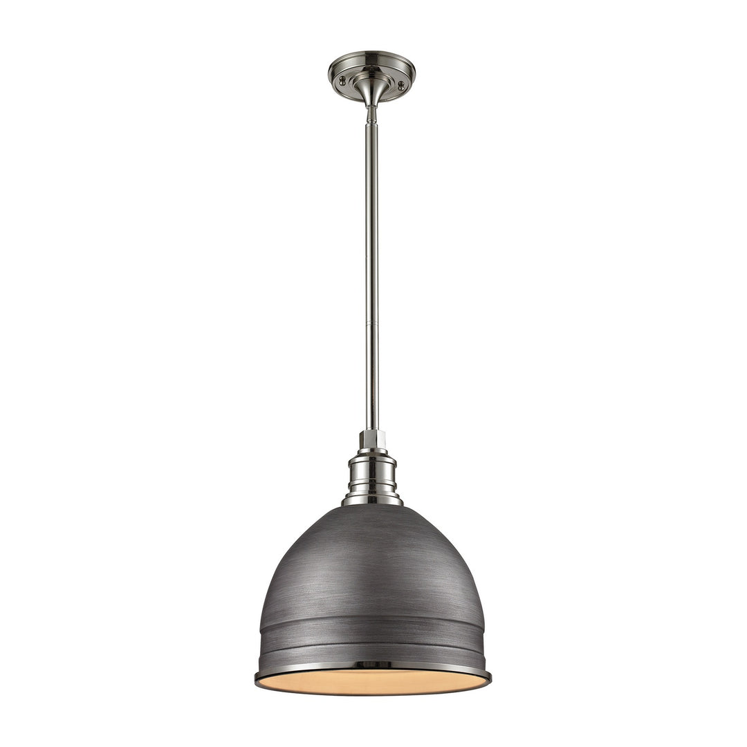 Elk Carolton 66882/1 Pendant Light - Polished Nickel
